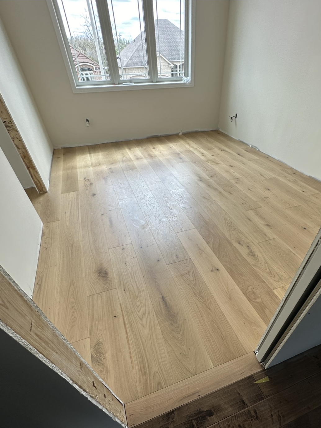 light wood flooring